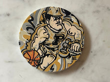 Load image into Gallery viewer, Purdue Basketball Pete Stone Coaster by Justin Patten
