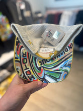 Load image into Gallery viewer, Under bill artwork of beach wash hat by Justin patten 
