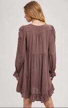 Load image into Gallery viewer, Embroidered Ruffle Dress | Coco
