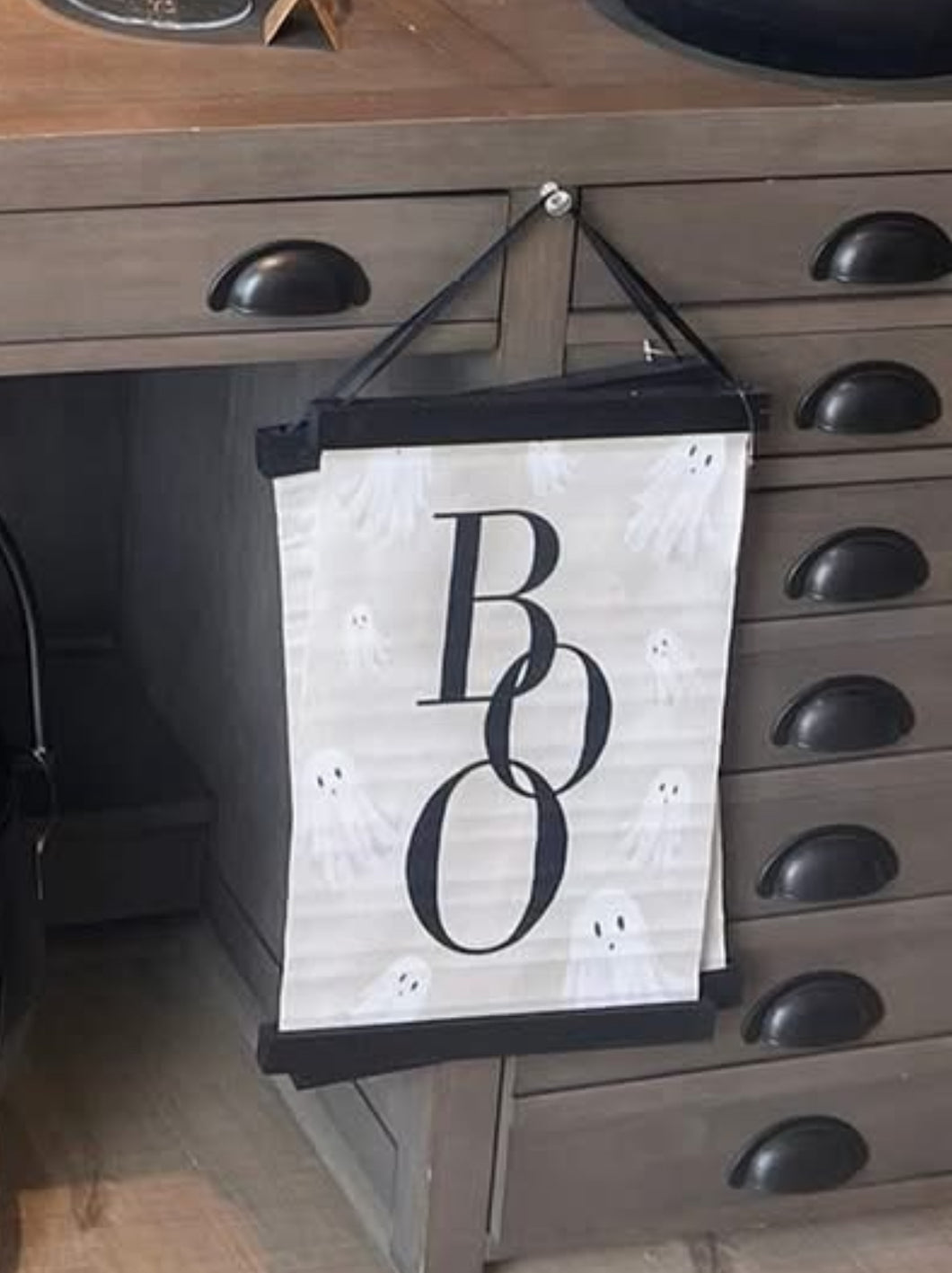 Boo Canvas Hanger