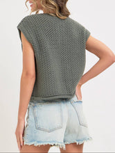 Load image into Gallery viewer, The Olive Button Cozy Top
