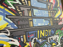 Load image into Gallery viewer, Indianapolis Motor Speedway 8&quot;x 10&quot; Pagoda Wrapped Canvas Print by Justin Patten
