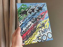 Load image into Gallery viewer, Indianapolis Motor Speedway 8&quot;x10&quot; Flyover Wrapped Canvas Print by Justin Patten
