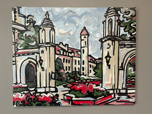 Load image into Gallery viewer, Indiana University 20&quot; x 16&quot; Sample Gates Wrapped Canvas Print by Justin Patten
