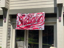 Load image into Gallery viewer, Indiana University IU Banner Flag 5&#39; x 3&#39; by Justin Patten (4 grommets)
