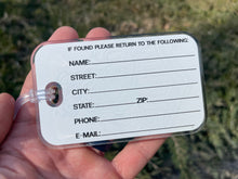 Load image into Gallery viewer, Purdue University Boilermaker Special Bag Tag  by Justin Patten
