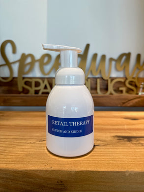 This all natural foaming hand soap was inspired by the smell when you walk in Anthropolgie, with hints of sugar and citrus. 
