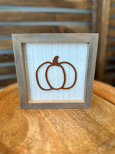 Load image into Gallery viewer, Pumpkin Laser Frame Sign
