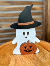 Load image into Gallery viewer, Witchy Ghost w/ Pumpkin | 2 Sizes
