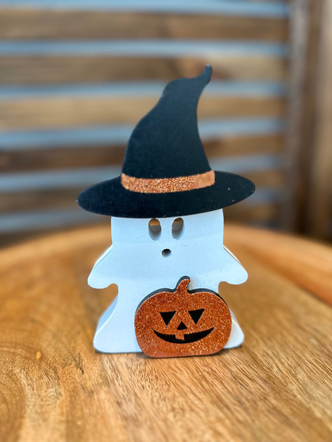 Witchy Ghost w/ Pumpkin | 2 Sizes