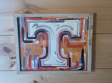 Load image into Gallery viewer, University of Tennessee 20&quot; x 16&quot; Power T Canvas Rolled Print by Justin Patten
