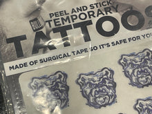 Load image into Gallery viewer, Butler University Body Cal Sticker by Justin Patten (Face Tattoo)
