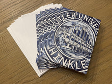 Load image into Gallery viewer, Butler University Hinkle Fieldhouse Note Card Set of 6 by Justin Patten
