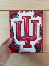 Load image into Gallery viewer, Indiana University 8&quot; x 10&quot; IU Trident Wrapped Canvas Print by Justin Patten
