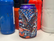 Load image into Gallery viewer, Auburn University Patriotic Eagle Drink Sleeve by Justin Patten (x2)
