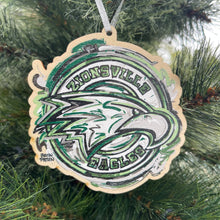 Load image into Gallery viewer, Zionsville Indiana Eagle Ornament by Justin Patten (3 Styles)
