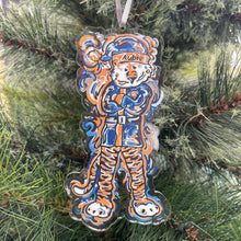 Load image into Gallery viewer, Auburn University Aubie Santa Claus Ornament by Justin Patten (2 Styles)
