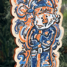Load image into Gallery viewer, Auburn University Aubie Santa Claus Ornament by Justin Patten (2 Styles)
