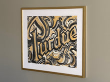 Load image into Gallery viewer, Purdue 20&quot;x16&quot; World&#39;s Biggest Drum Vintage Style Print by Justin Patten
