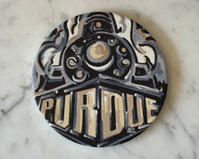 Load image into Gallery viewer, Purdue Boilermaker Special Stone Coaster by Justin Patten
