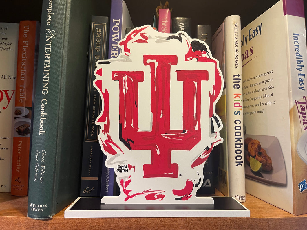 Indiana University IU Trident Standee by Justin Patten