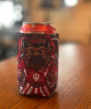 Load image into Gallery viewer, Indiana University Mascot Drink Sleeve by Justin Patten (x2) (IU)
