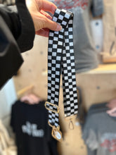 Load image into Gallery viewer, Checkered Bag Strap | Black &amp; White
