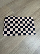 Load image into Gallery viewer, Black Cream Checker Cutting Board | Rectangle
