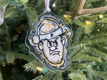 Load image into Gallery viewer, Purdue University Santa Pete Ornament by Justin Patten
