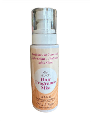 Hair fragrance mist by Mixologie in Bare.  