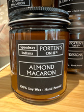 Load image into Gallery viewer, Almond Macaron Soy 7.2 oz candle. 
