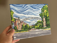 Load image into Gallery viewer, Purdue University 10&quot; x 8&quot; Gateway to the Future Wrapped Canvas Print by Justin Patten
