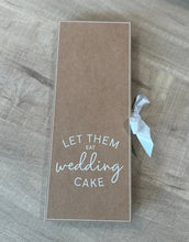 Load image into Gallery viewer, Wedding Cake Server Book Box
