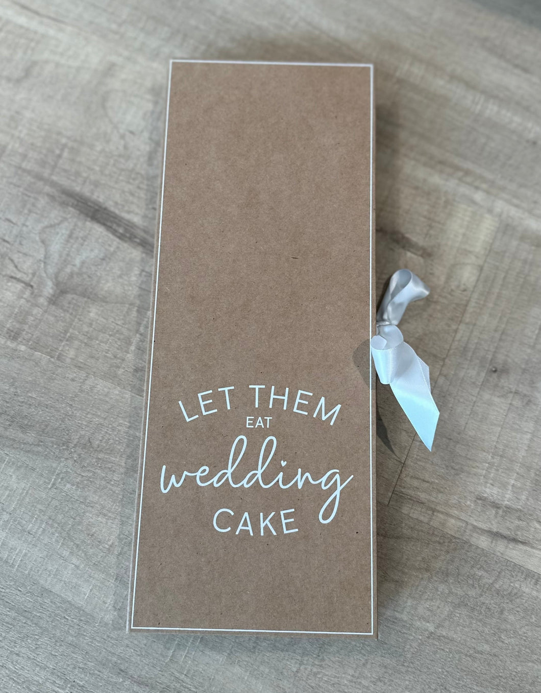 Wedding Cake Server Book Box