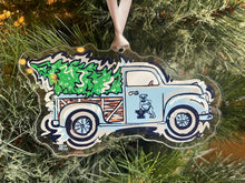 Load image into Gallery viewer, Yale University Truck Ornament by Justin Patten
