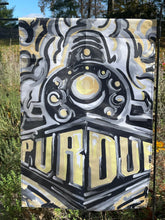 Load image into Gallery viewer, Purdue University Boilermaker Special Garden Flag 12" x 18" by Justin Patten
