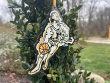 Load image into Gallery viewer, Purdue University Basketball Pete Ornament by Justin Patten
