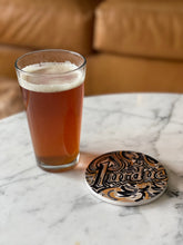 Load image into Gallery viewer, Purdue Drum Stone Coaster by Justin Patten
