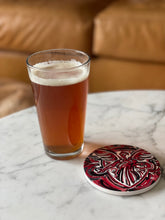 Load image into Gallery viewer, Ball State University Benny Stone Coaster by Justin Patten
