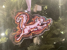 Load image into Gallery viewer, Oberlin College Mascot Yeobie Ornament by Justin Patten
