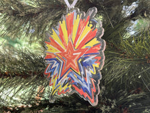 Load image into Gallery viewer, Arizona Flag Ornament by Justin Patten
