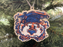 Load image into Gallery viewer, Auburn University Aubie #2 Graduation Ornament by Justin Patten (3 Styles)
