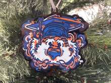 Load image into Gallery viewer, Auburn University Aubie #2 Graduation Ornament by Justin Patten (3 Styles)
