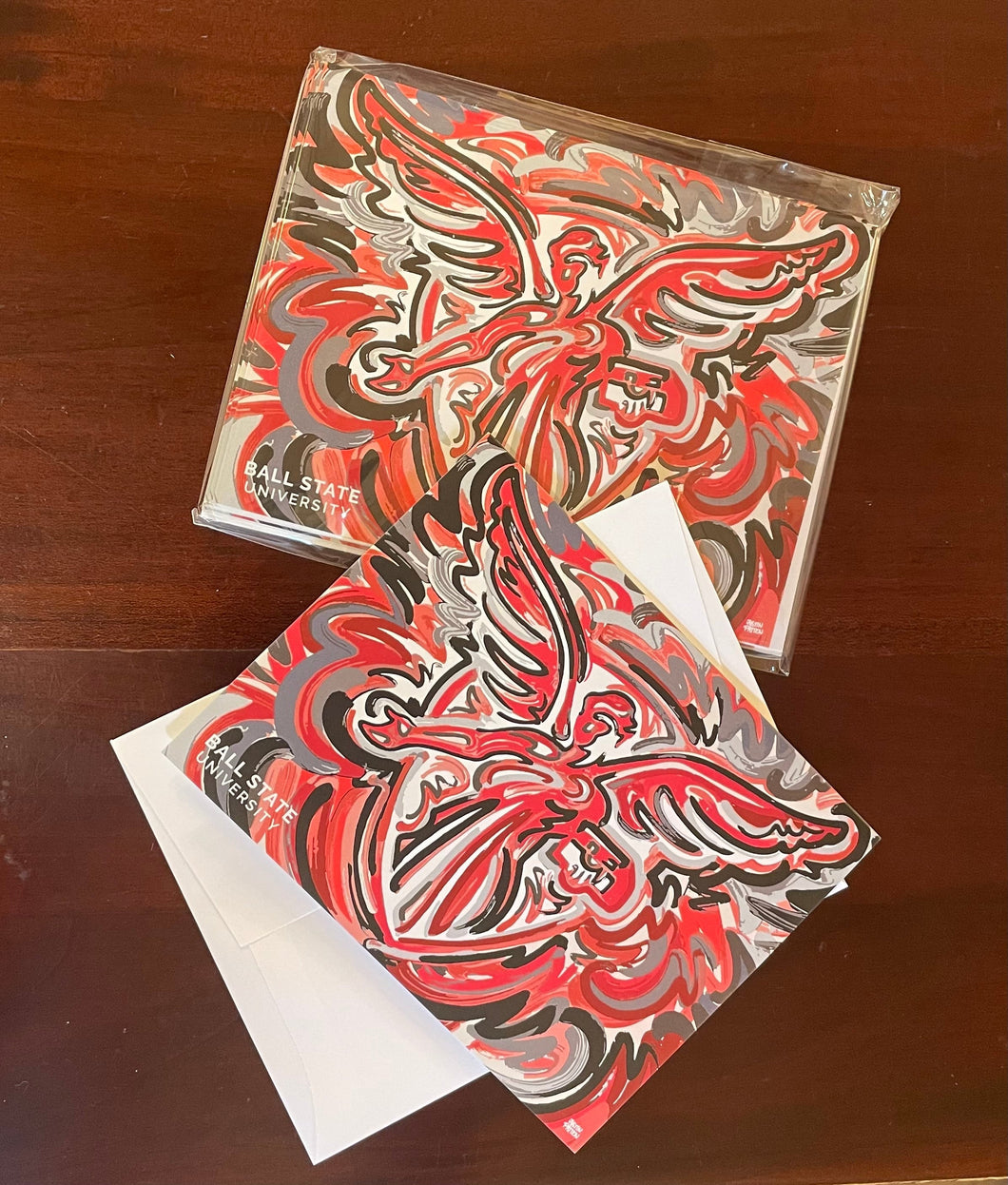 Ball State University Benny Note Card Set of 6 by Justin Patten