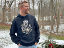 Load image into Gallery viewer, Purdue Boilermaker Special Unisex Fleece Hoodie by Justin Patten (Vintage Gold Heather)
