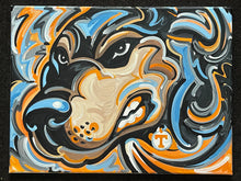 Load image into Gallery viewer, University of Tennessee Smokey Painting by Justin Patten 24x18
