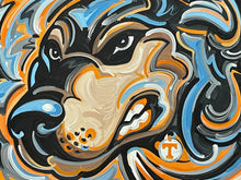 Load image into Gallery viewer, University of Tennessee Smokey Painting by Justin Patten 24x18
