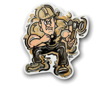 Load image into Gallery viewer, Purdue Pete Vinyl Sticker by Justin Patten
