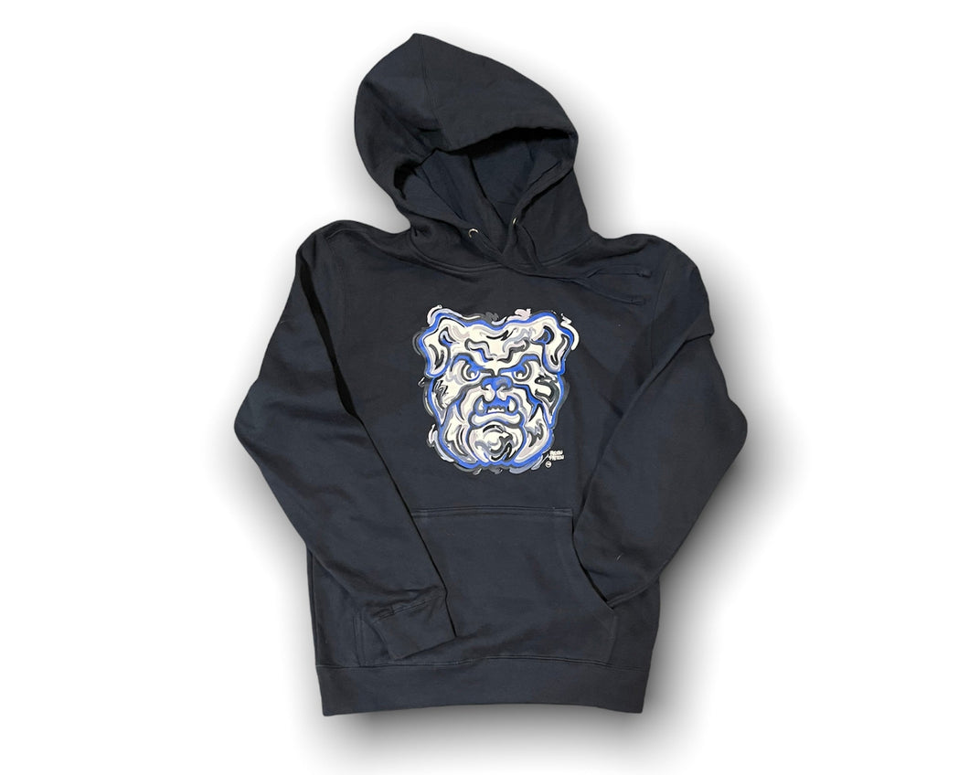 Butler University Bulldog Unisex Hoodie by Justin Patten