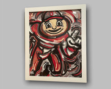 Load image into Gallery viewer, The Ohio State University 16&quot; x 20&quot; #1 Brutus Print by Justin Patten
